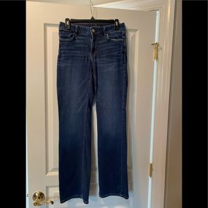 White House Black Market boot cut jeans
